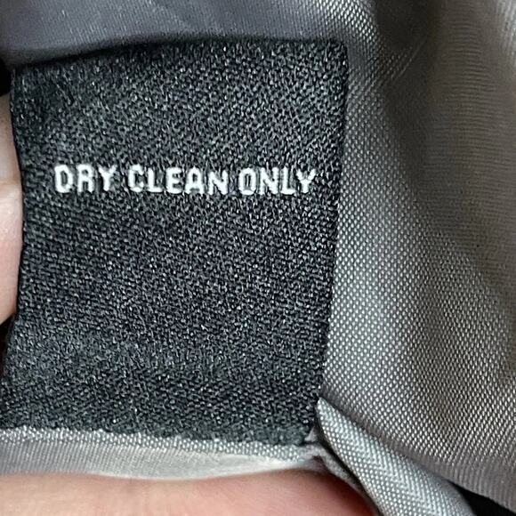 Vintage Deb Gray Double Breasted Peacoat Long Sleeve Lined Classic Women Size 2X - Picture 7 of 8